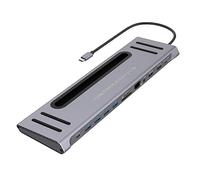 Per Onten 9199 12 in 1 Convertitore hub multifunzione Usbc Typec