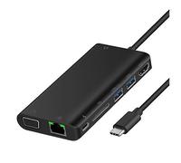 Per Onten 9591bd 8 In 1 Usbc Typec A Pd Usbc Typec Ricarica 100m Porta Ethernet Dual Usb 30 Hdmi Vga