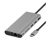 Per Onten 9591bd 8 In 1 Usbc Typec A Pd Usbc Typec Ricarica 100m Porta Ethernet Dual Usb 30 Hdmi Vga