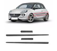 per OPEL ADAM 2012-2019 HATCHBACK MODANATURE LATERALI PROTEZIONE PORTE ABS