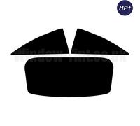 Per Opel Corsa 3-door 14 + (E) Carbonio Pre Taglio Finestrino Colore 20% Dark HP