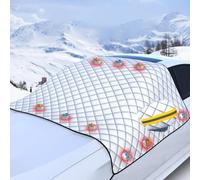 per Opel Frontera 2014-2025 Copriparabrezza Auto Magnetico | Copertura Parabrezza Auto, Protezione Parabrezza Antineve Antigelo con 12 Magneti e Copri Specchietti