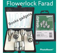 Per Opel Meriva dal 1989> Kit Bulloni Antifurto Flower Lock Fara Cerchi Acciaio
