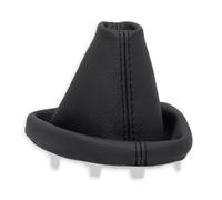 PER OPEL MOVANO B NISSAN NV400 2010-2019 CUFFIA LEVA CAMBIO PELLE NERA