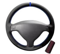 Per Opel per Astra GH 1998-2007Coprivolante per auto in microfibra cucito a mano(Rosso)