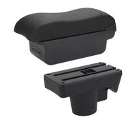 Per Opel Per Astra Per H 2006-2011 Bracciolo Per Auto Con Superficie Curva Scatola Portaoggetti Installazione Semplice Dedicato Coprisedili(B2 Black Line 3usb)