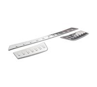 Per Opel Per GRANDLAND X 2017 + Protezione Paraurti Posteriore In Acciaio Inox Cromato Per Bordo Bagagliaio