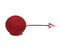 Per Opel Per Insignia 2014-2017 Tappo Copri Occhi Gancio Traino | Coperchio Punto Di Traino Paraurti Tappo Copriocchiello Per Gancio Di Traino Per Paraurti Posteriore Per Auto MNGNCBXWK(Red)