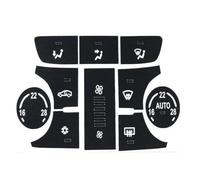 Per Opel Per Mokka 2013-2015 Auto Pulsante Di Controllo Aria Condizionata Pulsante Radio Decalcomanie Riparazione Adesivo Decorativo Console Centrale Strisce Decorative Auto Aria Condizionata( Automat