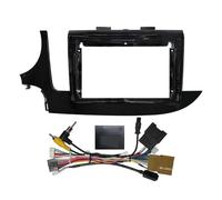Per Opel Per Mokka X 2016-2019 Automobile Fascia Telaio Adattatore Scatola Canbus Decodificatore Android Radio Cruscotto Montaggio Pannello Kit Cornice per fascia radio(SET COMPLETO)