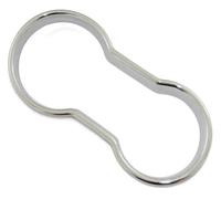 Per Opel Per Vauxhall Per Mokka 2013 2014 2015 ABS Cromato Console Centrale Portabicchieri Copertura Car Styling Decorazione Pannello Auto Pannello Interno