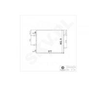 Per Opel Vivaro A 4417650 4417652 93857127 93862282 Condensatore Di Clima