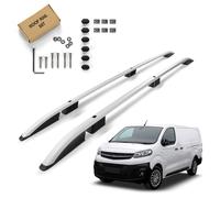 per Opel Vivaro C MEDIO (L2 | Standard) 2019- Barre portatutto Argento Opaco