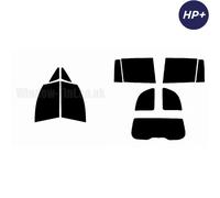 Per Opel Zafira 99-05 (Un) Carbonio Pre Taglio Finestrino Colore Full Premium HP