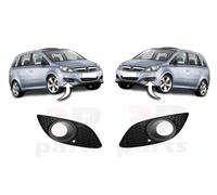 Per Opel Zafira B 2008 - 2011 Paraurti Anteriore Fendinebbia Griglia Coppia Set