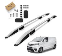per Opel Zafira Life I (V) CORTO 2019-2021 Barre portatutto Argento Opaco