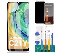 per Oppo Realme C21Y Schermo LCD di Ricambio per Realme C21Y Display Digitalizzatore Sostituzione per Realme C25Y Touch Screen Assembly Sostituzione RMX3263 RMX3265 RMX3268