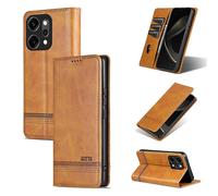 Per Oppo Reno14 Pro Global Azns Magnetico Vitello Texture Flip Telefono In Pelle Facile Da Pulire E Mantenere