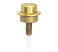 Per Optima 49 compatibile con pulsante di scarico ABS Costruzione Press Top Funzionamento per sistemi di scarico del serbatoio dell'acqua del WC (oro)