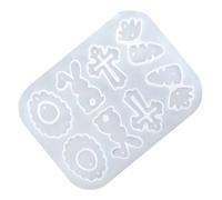 per Orecchini - Modello Fai da Te per attività di Pasqua | Stampo in Silicone per Gioielli Motivi Farfalla Coniglio, per Donne Uomini casa Scuola Regalo familiare