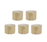 Per oro, 5 rotoli di carta crepe, 25m, per decorazione per feste