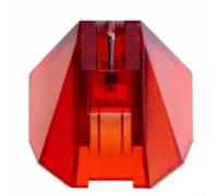 Per ORTOFON 2M Series Stylus Ricambio per cartucce MM Compatibile con modelli di giradischi analogici che utilizzano interfacce di montaggio standard (rosso)