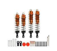 Per Outcast Per Arrma 4S 1:10 Per Kraton 1/10 4 Pezz Ara330552 Ara330553 Ammortizzatori Anteriori Posteriori Spessi Ammortizzatore RC Ricambi Auto RC Ricambi Ammortizzatore Rc(Orange)