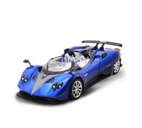 Per Pagani Zonda HP Barchetta 1:24 Modello Di Auto In Lega Simula Metallo Regalo Suono E Luce(Blue)