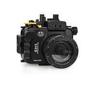 Per Panasonic GH5 custodia subacquea impermeabile fino a 130 piedi/40m, può essere usata con lenti da 12-60mm/45-150mm