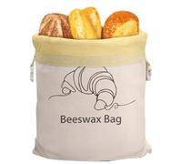 per Pane in D'| Contenitore riutilizzabile in cotone per alimenti freschi | per pane in cotone e d'| Per Casa Cucina Panetteria Verdure Alimenti Formaggio Panino Pagnotta Snack