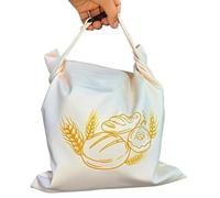 Per Pane In D'- Custodia Riutilizzabile In Cotone Con Chiusura Ermetica - Sacchetti Naturali Per La Conservazione Del Pane,Per Lievitazione di Pagnotta Casa Prodotti Fattoria Negozio Esterno Viaggio C