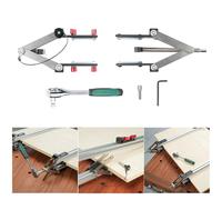 per pannello a pressione a 4 vie, ferramenta, per pannello