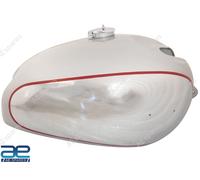 Per Panther M100 M120 Serbatoio Gas Petrolio Cromato E Verniciato Argento S2U