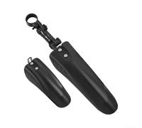 per parafango Bici Bambini 12-22 Pollici ABS per robusto per | per coppia anteriore e posteriore, protezione completa per ruota, colore nero, uso sicuro(12/14inch)
