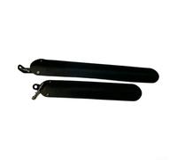 per parafango Bici in Lega di Ferro 40cm per parafango Bici | Meccanismo roll-up, per facile stoccaggio, design compatto, ideale viaggio, trasporto semplice(Black)