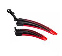 per parafango Bici Strada PP 54cm Anteriore Posteriore per | PP materiale per robusto, no deformazione per sole, copertura estesa, pioggia fango, uso stradale(red)
