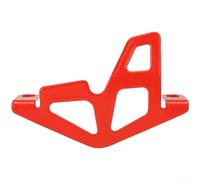 per parafango CNC Lega Alluminio per Freni Disco MTB per parafango | Lega alluminio CNC, leggero e per preciso, protegge da sassi, installazione rapida, MTB(Red)