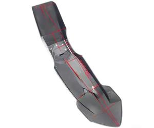 per parafango Posteriore Bici 20" Protezione Fango per parafango | Plastica ingegnerizzata, montaggio per facile, design aerodinamico, protezione anteriore per efficace, ideale per città(A)
