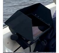 Per parasole Lowrance Elite FS 9, copertura antispruzzi ASA di grado marino, blocca i riflessi e gli spruzzi d'acqua per display da 9 pollici
