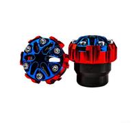 per paraspruzzi per forcella per moto Lega Alluminio 5cm per(Red) | Lega alluminio aeronautico, resistenza urti, protezione per forcella, , montaggio rapido