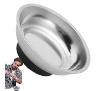 per parti magnetiche - Vassoio in acciaio inossidabile per viti, bulloni | Portautensili portatile per officine, stazioni di riparazione, garage, progetti fai da te, banchi da lavoro per