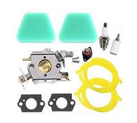 Per Partner 350 351 370 390 420 Per Mcculloch 333 335 338 Per Poulan 050 2055 2115 Motosega Carburatore Primer Pompa Spark Plug Kit YTdhfDGJ