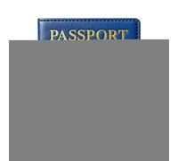 per passaporto, in pelle impermeabile, da viaggio, leggera, per marito, moglie, famiglia, amici, nonno, papà, mamma, figlio, figlia, B, Refer to description, Unisex