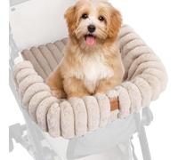 per Passeggino per Cani - Coperta In Peluche Lavabile E Calda - Per Animali Domestici Con Fibbia Magnetica | Per Casa, Viaggio, Gatti, Cuccioli, Interno ed Esterno