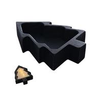 per pasta in legno - Supporto rustico, decorazione natalizia, a forma di albero, vassoio decorativo | per caramelle, snack, di carne, sushi fattoria, tavolino da caffè, ufficio, camera