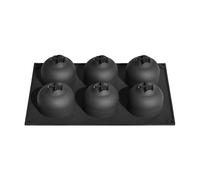 per pasticceria, 6 in silicone per uso alimentare, resistenti al calore, per muffin, torte, budini, gelati, gelatine, biscotti, dessert, casa, cucina, ristorante