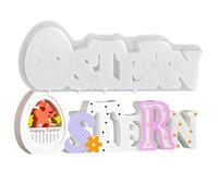 per pasticceria per Pasqua - Forniture creative riutilizzabili a rilascio facile - in silicone per candele decorative pasque,per resina candela sapone argilla, decorazioni per feste