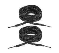 per pattini, cerati per pattini,Cordini per pattini a doppio | Accessori per scarpe da pattinaggio colorati per pattini, pattini da hockey, pattini da hockey, Nero , 108"