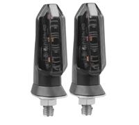 Per PCX125 Per NC750X Per X-ADV 750 Per Shadow Per VT750 VT600 Per Grom 125 Per CBR600F Per Varadero XL1000 Indicatore Di Direzione A Tenuta Stagna 8mm(Black,2pcs)