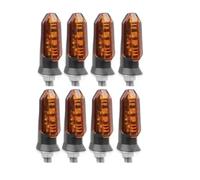 Per PCX125 Per NC750X Per X-ADV 750 Per Shadow Per VT750 VT600 Per Grom 125 Per CBR600F Per Varadero XL1000 Indicatore Di Direzione A Tenuta Stagna 8mm(Orange,8pcs)